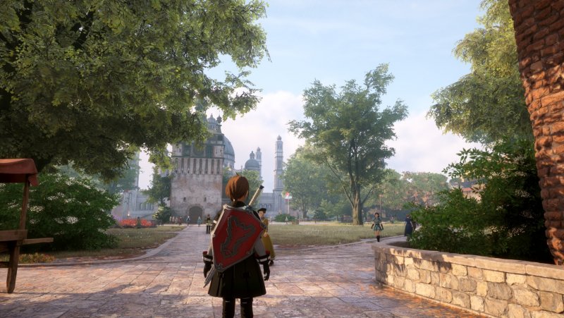 Una veduta cittadina