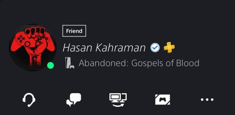 L'attività sul PSN dell'autore di Abandoned