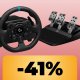 Volante da corsa Logitech + pedaliera in offerta su Amazon: compatibili con PC e PlayStation
