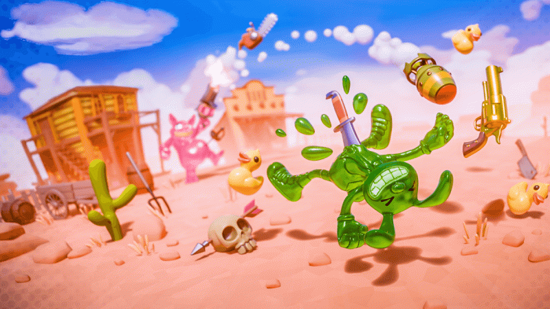 Uno degli scontri di Gumslinger 2