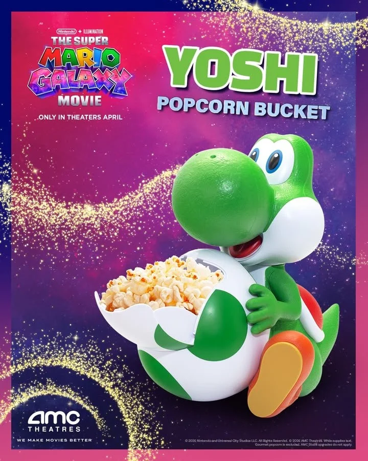 Il secchiello dei popcorn di Yoshi