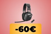Le cuffie wireless Corsair HS80 MAX sono in sconto su Amazon al minimo storico