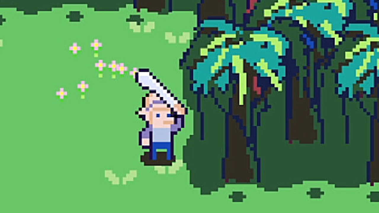 Un pip taglia un albero della jungla