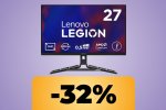 Se sei alla ricerca di un nuovo monitor da gaming: dai un'occhiata a questo Lenovo Legion da 27' con refresh rate da 200Hz - Notizia