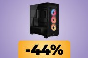 Serve un nuovo case? Il Corsair 3500X è in promo su Amazon al minimo storico per la Festa della Offerte di Primavera