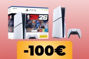 Festa delle Offerte di Primavera: su Amazon è disponibile un bundle super, PS5 Slim + NBA 2K26 al minimo storico
