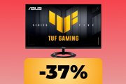 Festa delle Offerte di Primavera: il monitor da gaming ASUS TUF è in promo su Amazon, acquistalo al minimo storico