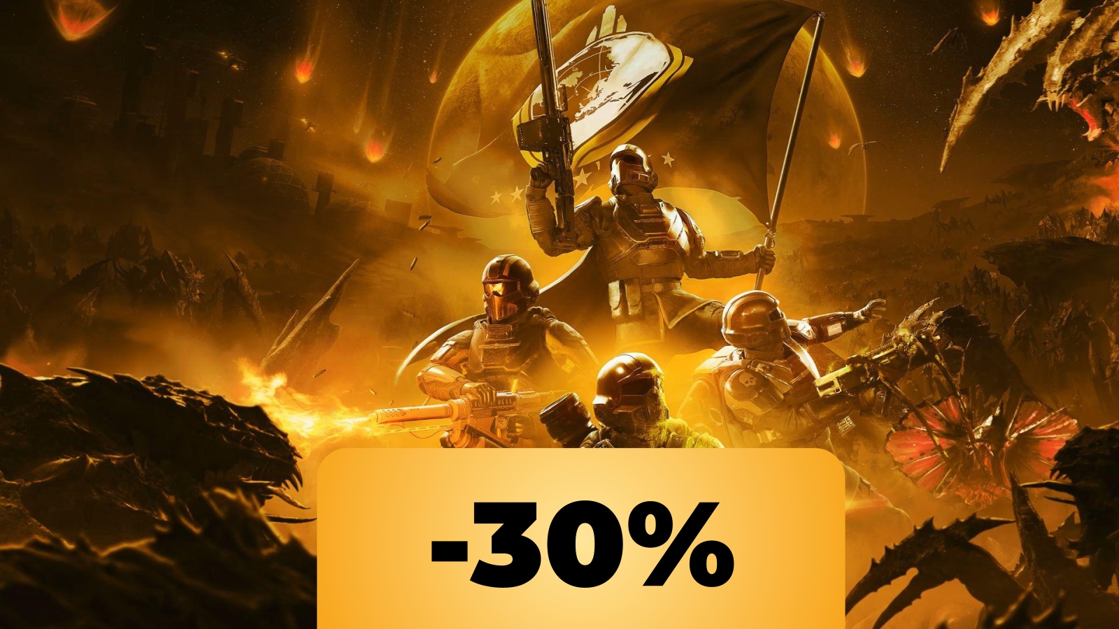 Se ami gli sparatutto, Helldivers 2 Super Citizen Edition è in sconto su Instant Gaming