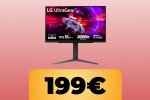 Il monitor LG Ultragear 27GS75Q 27” QHD a 200Hz è in forte sconto su Amazon per la Festa delle Offerte - Notizia