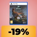 Jurassic World Evolution 3 è al minimo storico su Amazon: acquista la versione PS5 in promo per la Festa delle Offerte di Primavera