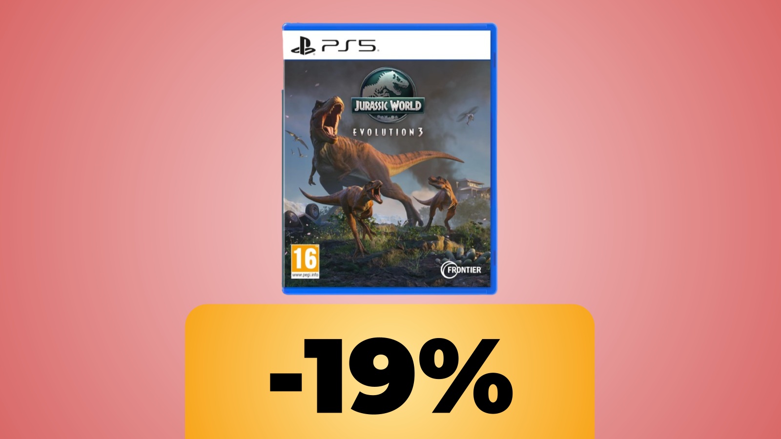 Jurassic World Evolution 3 è al minimo storico su Amazon: acquista la versione PS5 in promo per la Festa delle Offerte di Primavera