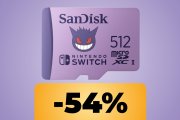 Aumenta lo storage della tua Nintendo Switch con questo microSD SanDisk da 512GB in offerta su Amazon