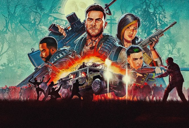 Atmosfere da horror anni '80, orde infinite di zombie e mezzi pesanti