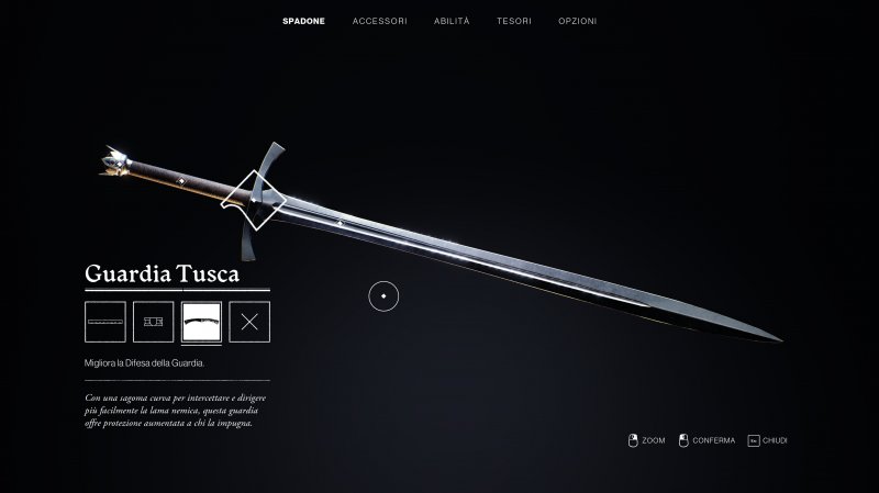 Recuperando oggetti sul campo, potrete anche personalizzare la spada di Aeta, rendendola più efficace per certi colpi