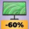 Il monitor HP da 22' con pannello FullHD e refresh rate da 75Hz in promozione al minimo storico su Amazon