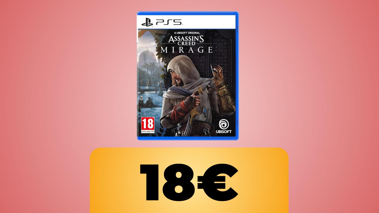 Assassin's Creed Mirage in offerta su Amazon
