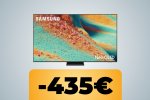 Il televisore Samsung Neo QLED 4K da 55' costa 435 € in meno su Amazon - Notizia