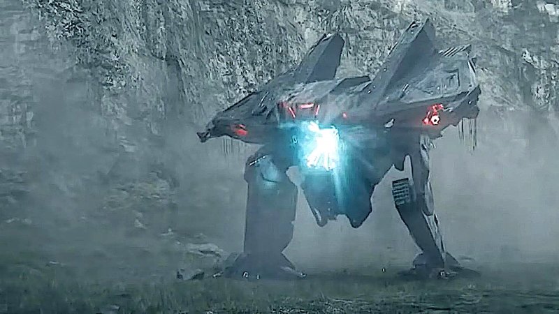 Il flusso di energia blu ricorda da vicino l'arma a corto raggio del REX nel primo Metal Gear Solid