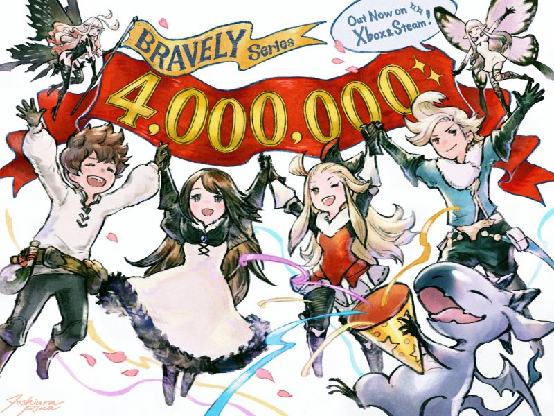L'immagine celebrativa di Bravely