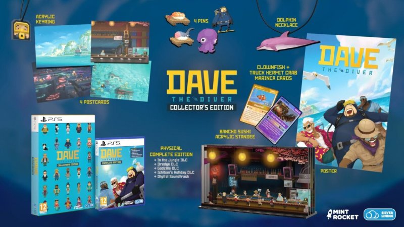 La nuova edizione fisica di Dave the Diver