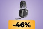 Con queste cuffie Corsair ti immergi completamente nei tuoi giochi preferiti: in offerta (quasi) al minimo storico - Notizia