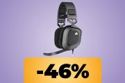 Con queste cuffie Corsair ti immergi completamente nei tuoi giochi preferiti: in offerta (quasi) al minimo storico