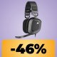 Con queste cuffie Corsair ti immergi completamente nei tuoi giochi preferiti: in offerta (quasi) al minimo storico