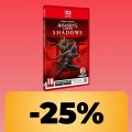 Assassin's Creed Shadows per Nintendo Switch 2 è al minimo storico con le promo della Festa delle Offerte di Primavera