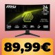 Il monitor curvo MSI da 24", FullHD, refresh rate da 180Hz è in promo su Amazon al minimo storico per la Festa delle Offerte di Primavera