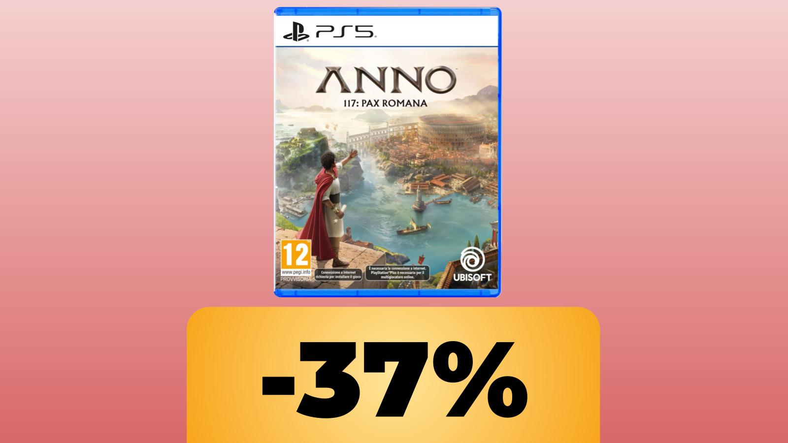 Anno 117: Pax Romana per PS5 è in sconto