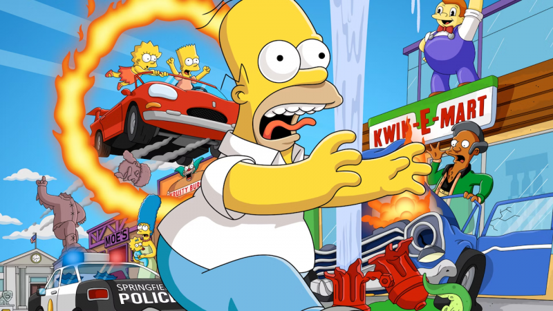 La locandina di The Simpsons: Hit & Run