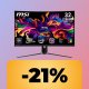 Il monitor curvo MSI MAG QD-OLED da 32" e 165 Hz è su Amazon al minimo storico