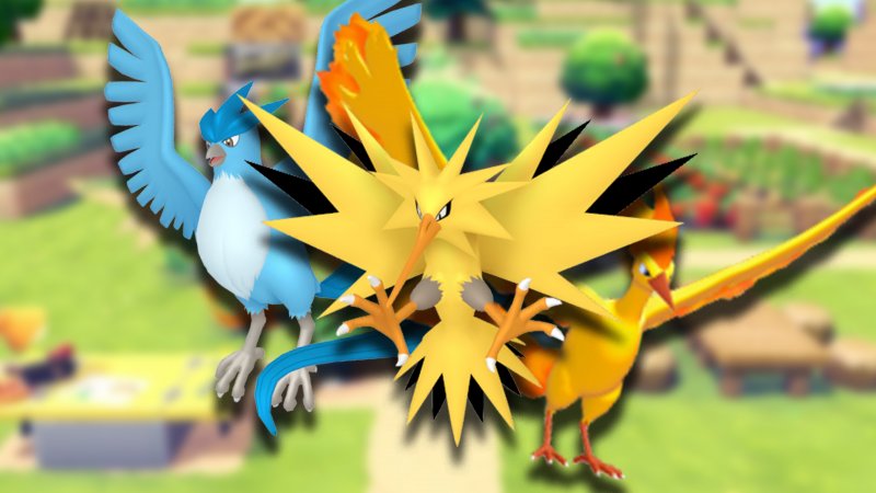 Articuno, Zapdos e Moltres
