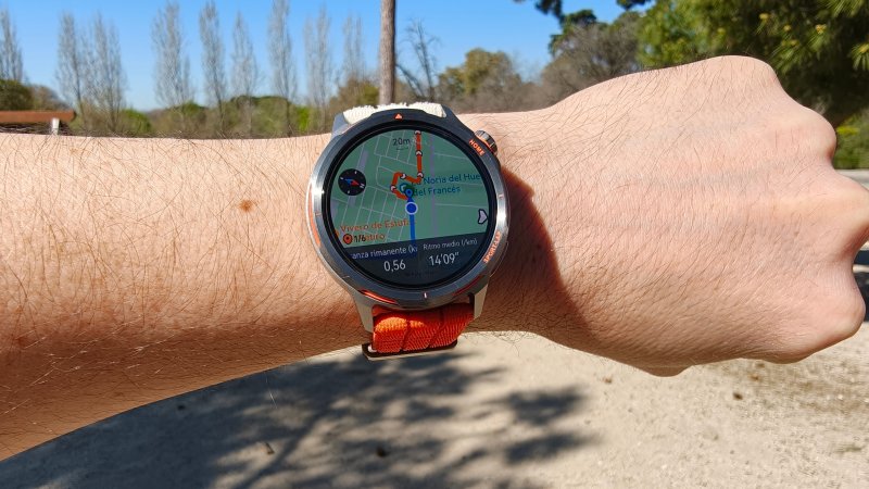 Il display è sempre perfettamente visibile, anche a mezzogiorno