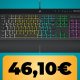 La tastiera da gaming Corsair è in promo su Amazon (quasi) al minimo storico: retroillimunazione RGB, poggiapolsi e design resistente
