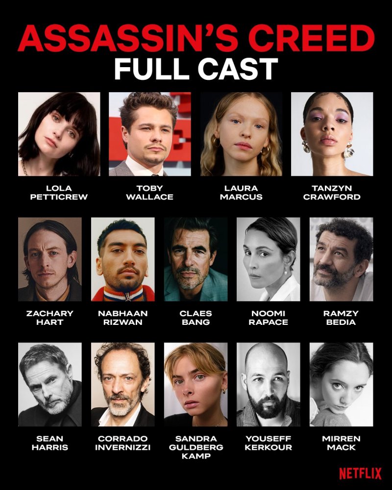 Il cast di Assassin's Creed