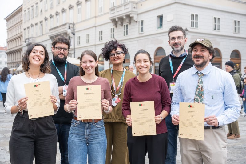 I vincitori dell'edizione 2025 con alcuni docenti