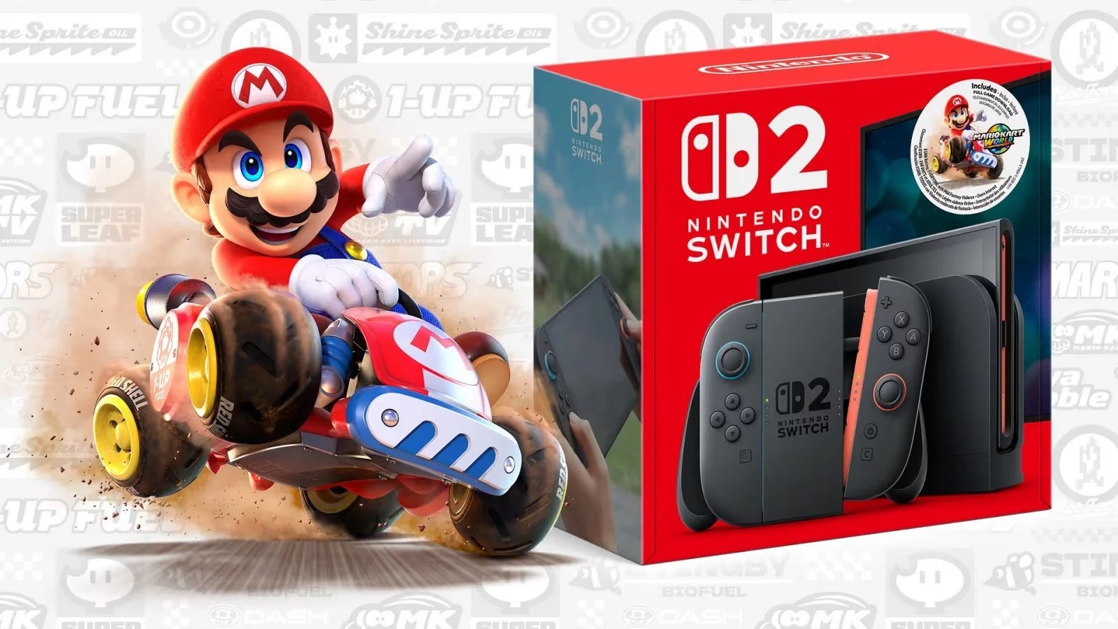 Nintendo Switch 2 con Mario Kart World