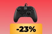 Il controller cablato PowerA compatibile con Switch 2 licenza ufficiale Nintendo in offerta (quasi) al minimo storico