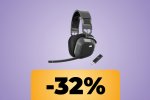 Immergiti nei tuoi videogiochi preferiti con le cuffie Corsair HS80 Max in promo su Amazon: le puoi acquistare al minimo storico - Notizia