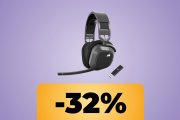 Immergiti nei tuoi videogiochi preferiti con le cuffie Corsair HS80 Max in promo su Amazon: le puoi acquistare al minimo storico