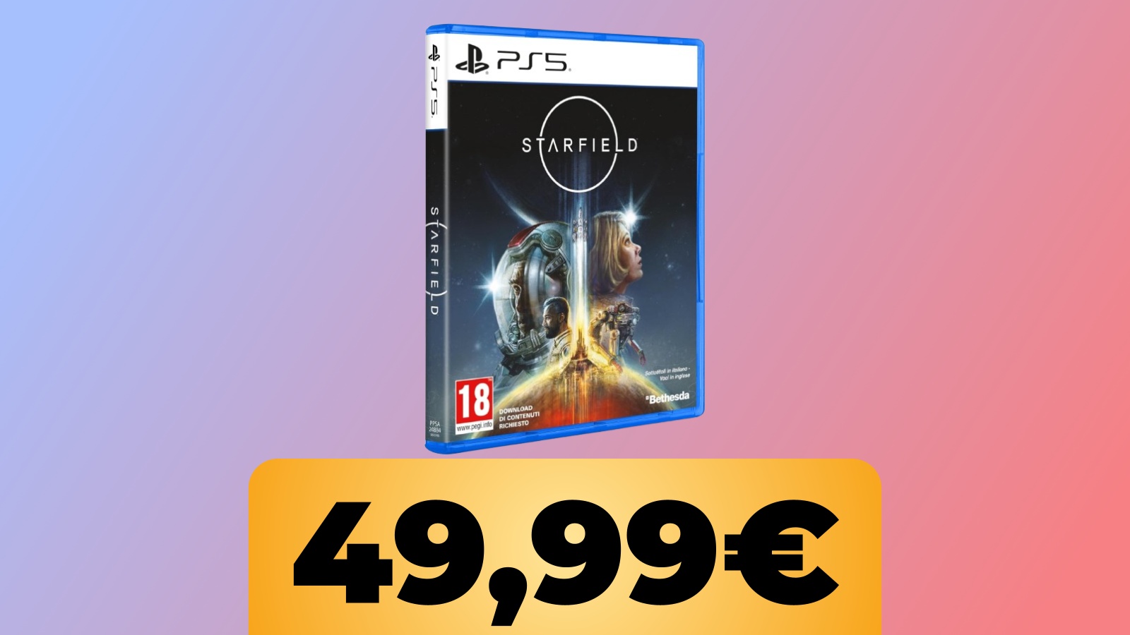 Preordina Starfield per PS5 su Amazon ed esplora più di 1.000 pianeti