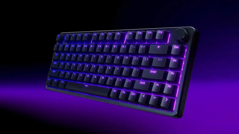 La tastiera Hall Effect compatta e concreta