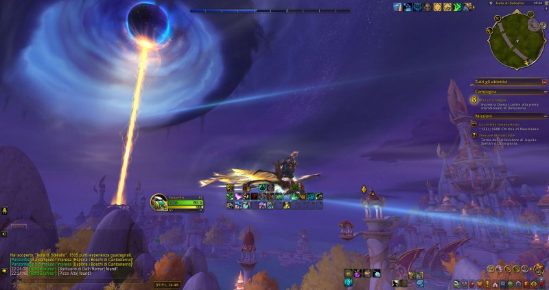 All'inizio di Midnight dobbiamo difendere il Pozzo Solare dall'assedio del Vuoto