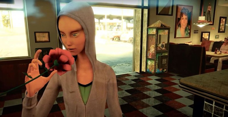 In LMNO avremmo aiutato Eve, un'aliena, a fuggire