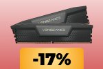 Le RAM Corsair da 16GB (x2) sono in offerta su Amazon: DDR5 e velocità di memoria a 6.000 Mhz - Notizia