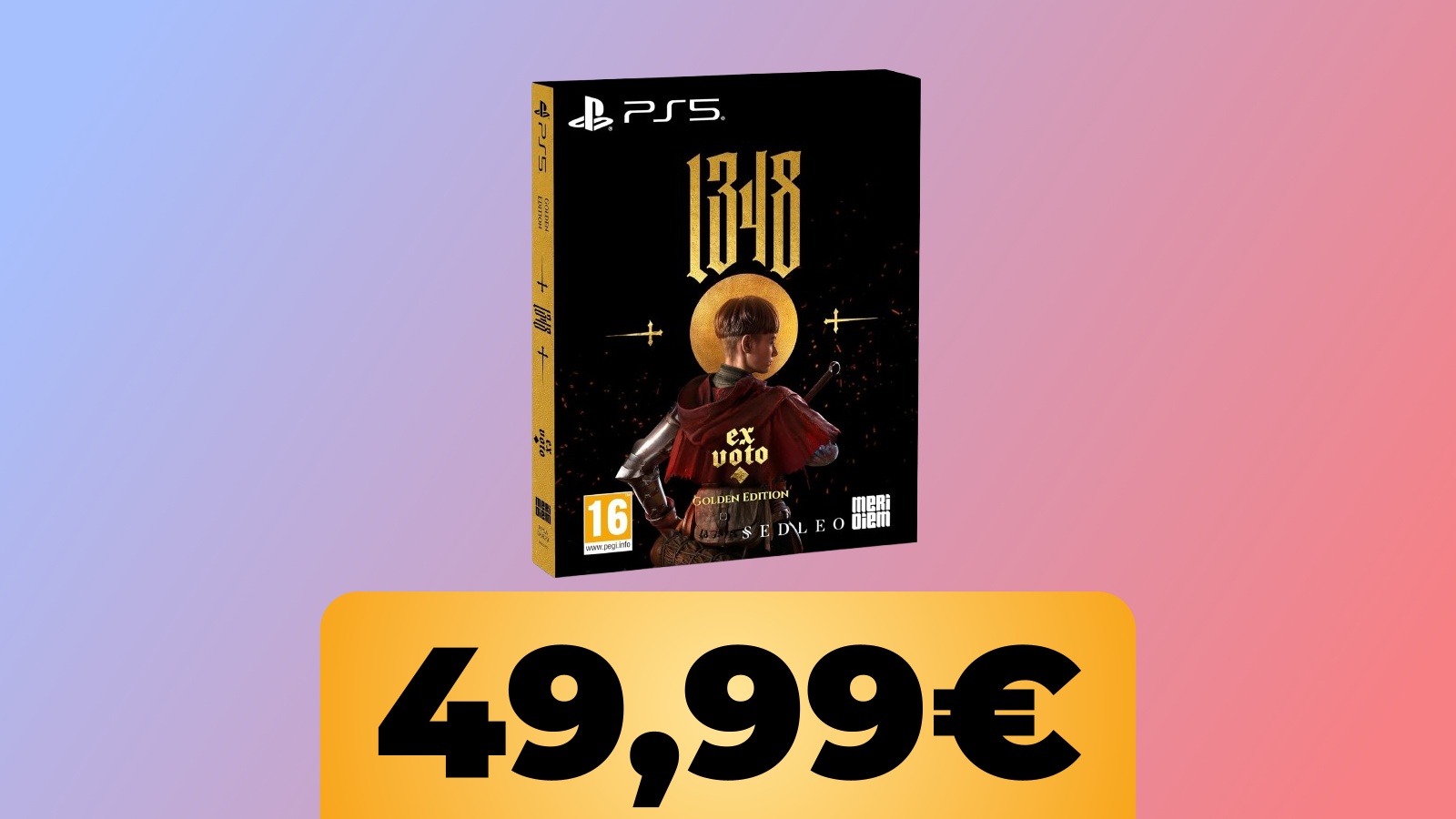 1348 Ex Voto Golden Edition per PS5 è in preordine su Amazon