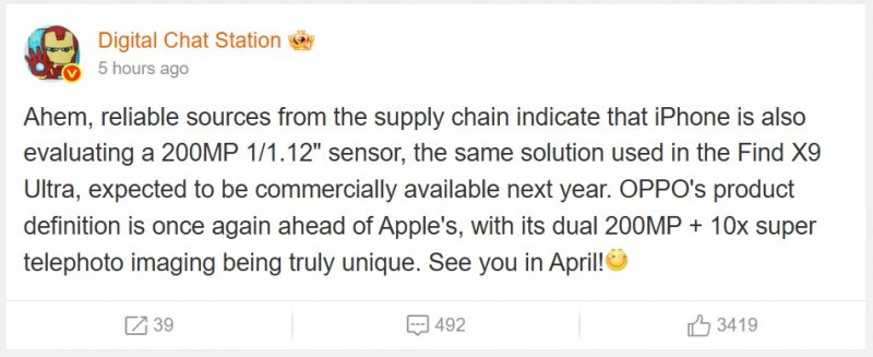 Apple Testing A 200Mp Sensor For The Iphone