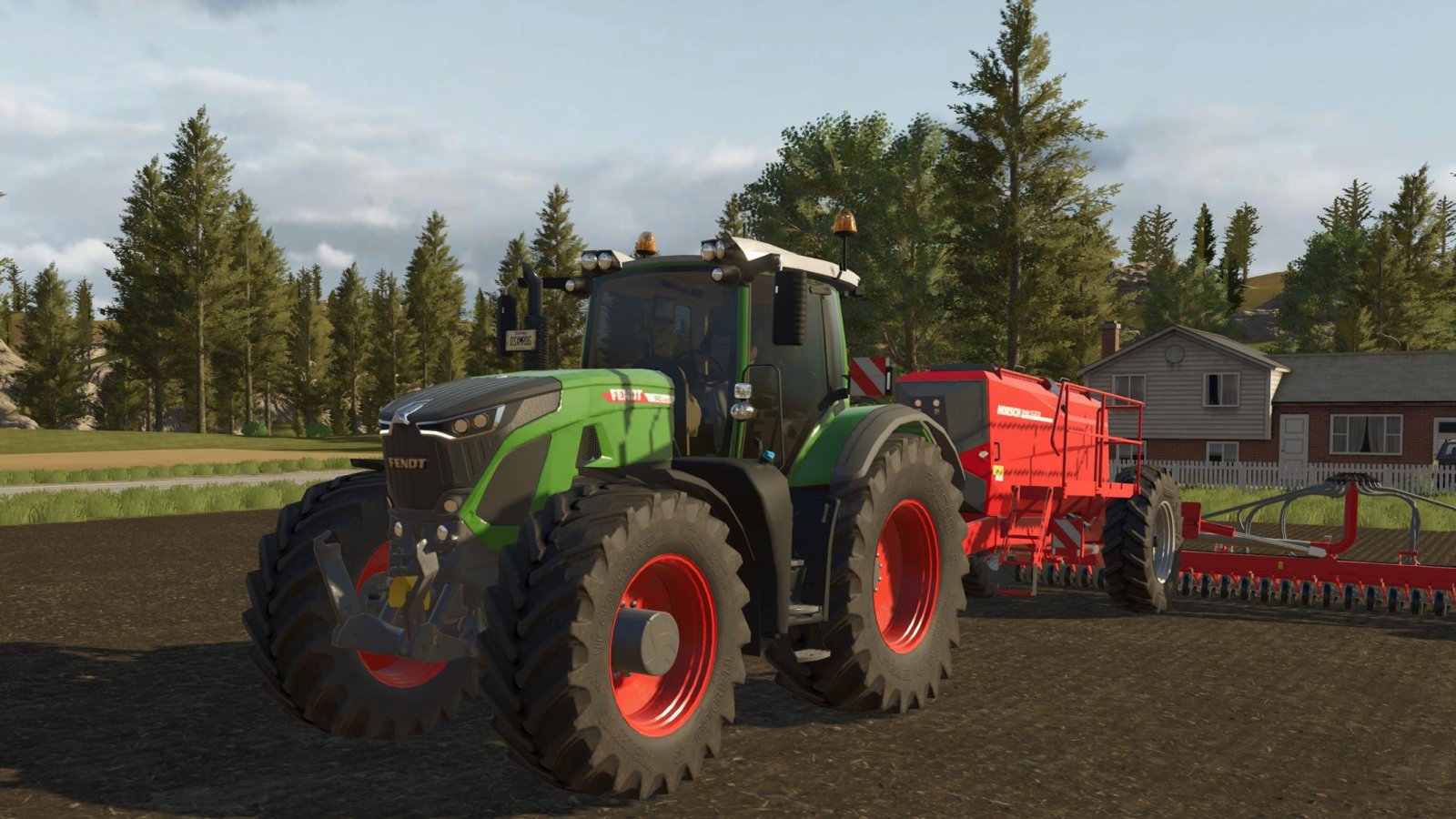 Un trattore di Farming Simulator 26