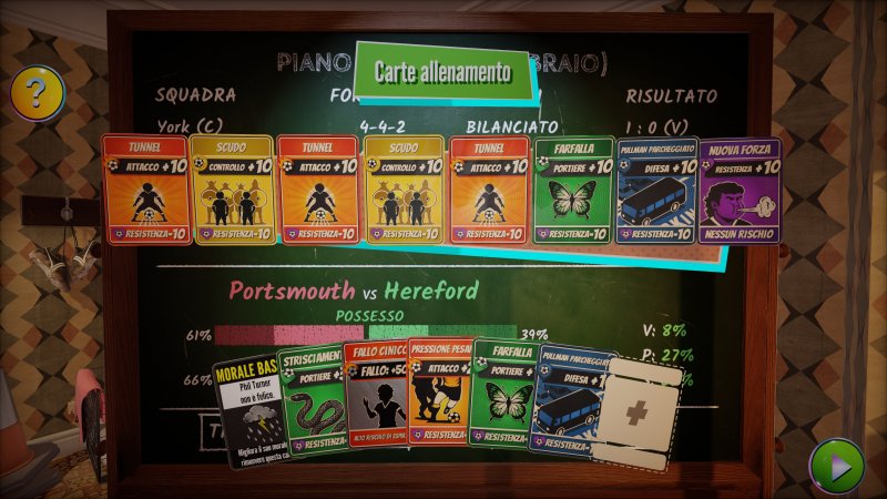 Prima di ogni partita potrete integrare al deck nuove carte, potendo anche fondere quelle della stessa tipologia, per ottenerne di più forti